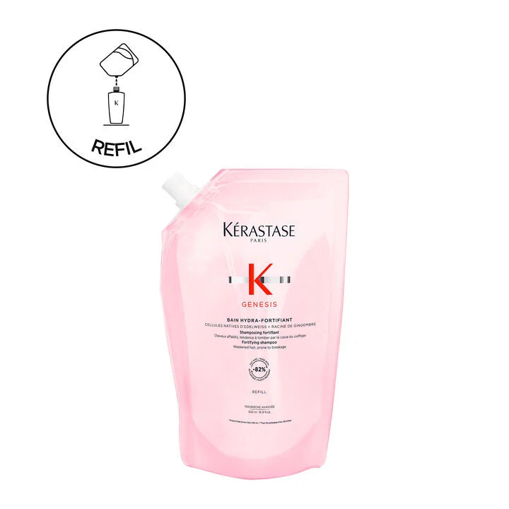 Refil Shampoo Kérastase Genesis Bain Hydra-Fortifiant 500ml